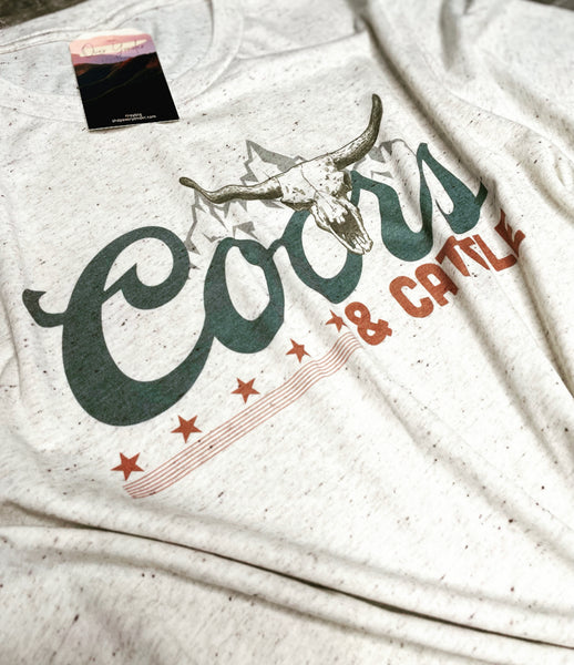 Coors & Cattle Tee