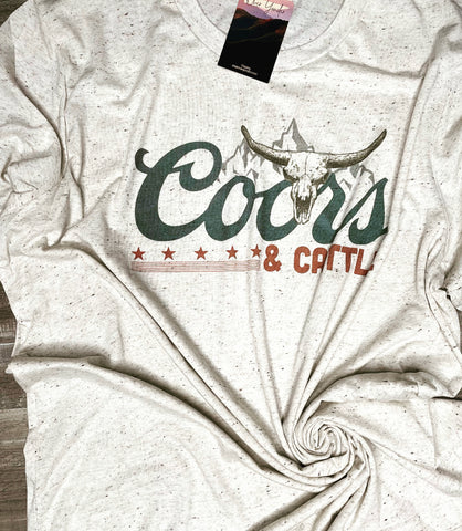 Coors & Cattle Tee