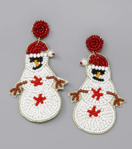Do You Wanna Build A Snowman Earrings